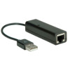 Adapter USB2.0 - LAN 10/100Mbit/s, Roline Value